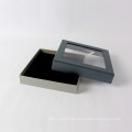 Kundenspezifisches Siebdrucken mit der PVC-Fenster-Papiergeschenkbox-Verpackung